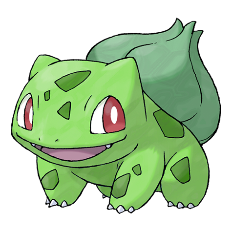 Bulbasaur Official Artwork Shiny