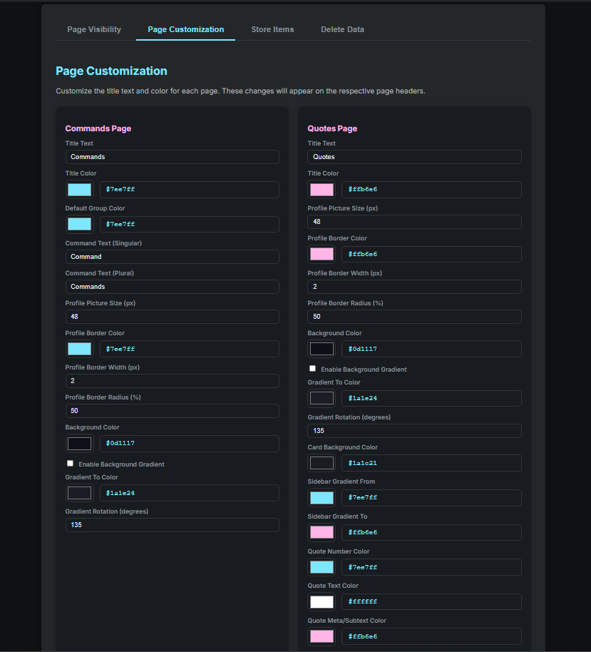 USERSETTINGS