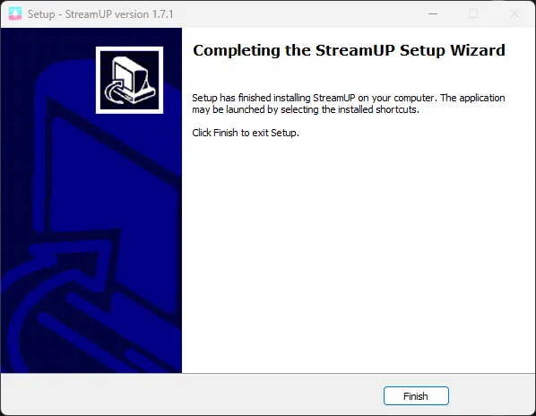 StreamUP Installer 4